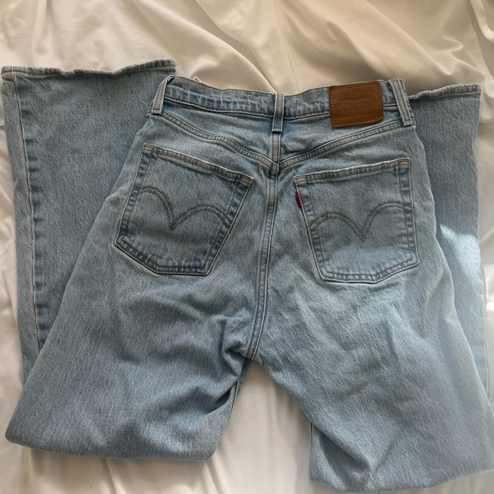 Levi’s Ribcage Bootcut lightwash
